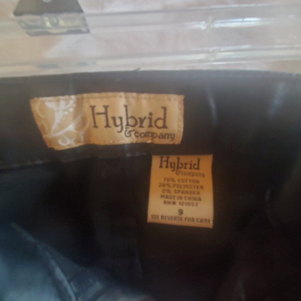 Faux leather pants size 9 - Picture 3 of 4